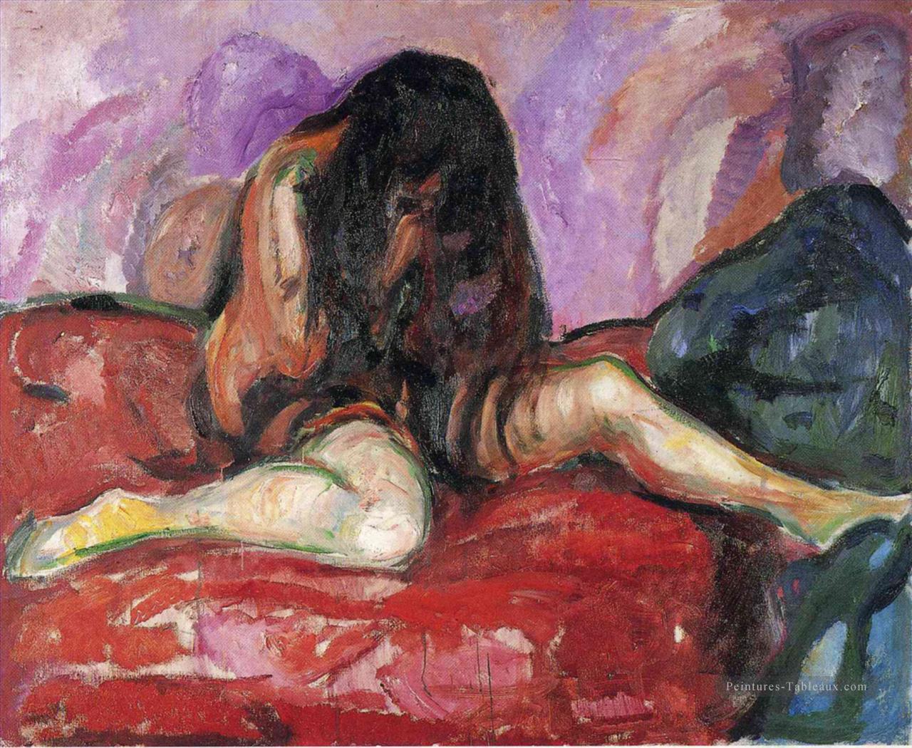 i nu 1913 Edvard Munch Peintures à l'huile